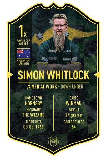 Simon whitlock pdc darts - simon,