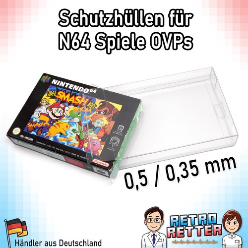 Schutzhüllen n64 spiele - schutzhüllen, v2