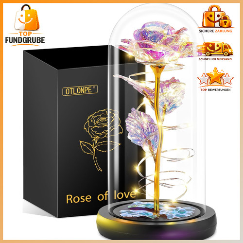 Ewige rose personalisiert - ewige,