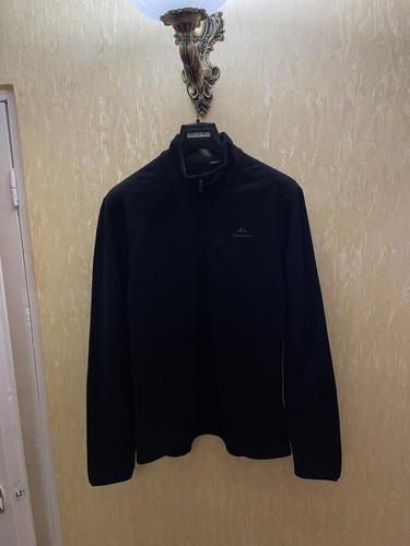 Men quechua fleece black l - men,