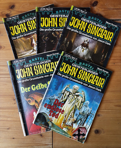 John sinclair hefte - 5, hefte,