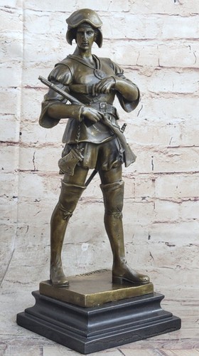 Große bronze figur von ein - große,