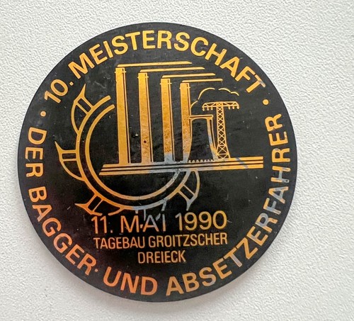 Plakette meisterschaft der - plakette,
