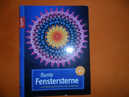 Bunte fenstersterne aus - bunte,