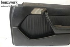 Mercedes W124 S124 Mopf0 Türverkleidung Leder schwarz vorne rechts ✔️