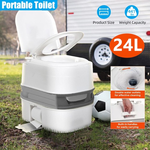 Campingtoilette tragbares 24l - campingtoilette,