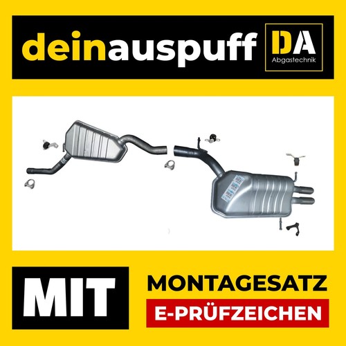 Auspuffanlage für audi b5 - auspuffanlage,