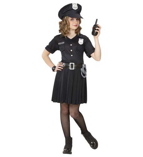 Polizistin kleid gürtel - kleid,
