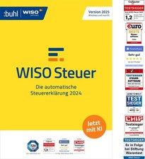 WISO Steuer 2025 (für Steuerjahr 2024) Für Windows, Mac, Smartphones und Tablets