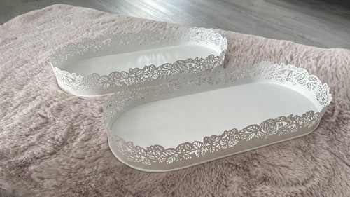 Ikea samverka metall blumen - 2x,