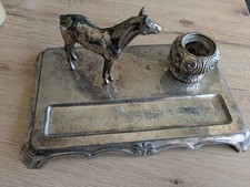 Antik Schreibtischgarnitur l