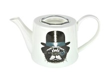 Teekanne Hund mit Hut Modern
