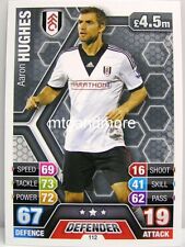 Match Attax 2013/14 Premier League - #112 Aaron Hughes - Fulham