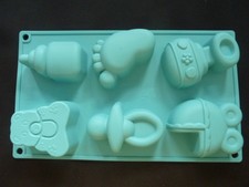 Muffinform Baby Birth Muffinform Silikon Backform Geburt Taufe