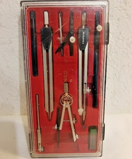 ELPA - TECNIKO  6    Zirkelkasten alt mit  Zubehör  -  in guter Zustand