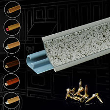 1,5m 2,5m 3m Abschlussleisten 23x23mm WINKELLEISTEN Tischplatten Küchen GR5