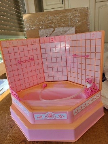 Mattel barbie badewanne 80er - badewanne,