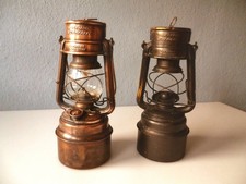 Sturmlampe Feuerhand Baby Special 276 Verkupfert Metall Sturmkappe