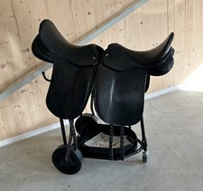 2 Stück HEMANO Sattel Schwarz