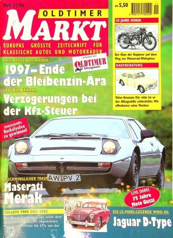 Oldtimer markt 1996 - oldtimer, 11/1996