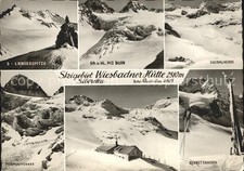 Wiesbadener Huette Skigebiet Silvretta Gebirgspanorama