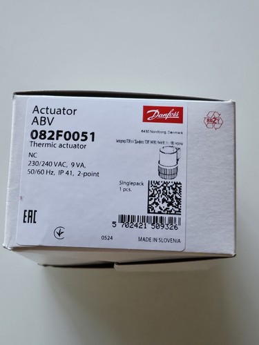 Danfoss abv stellmotor - nc,
