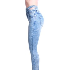 Damen Skinny Jeans Taillenhose
