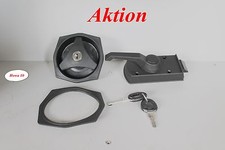 Türschloss Außentürschloss für Caravan Wohnwagen Schlüssel / Schrauben/Dichtung