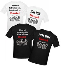 Funshirt Wenn ich betrunken