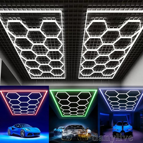 1pc garage hexagon led - hexagon,