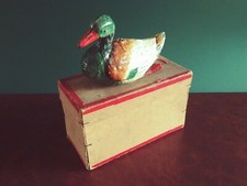 Seltener 1910er Fleischmann Teisch Gans Blechspielzeug Tin Toy mit OVP