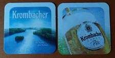 Bierdeckel krombacher pils - 1,