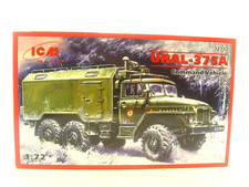 Ural 375 A  Militär LKW  Russland - ICM  Bausatz 1:72  -  72712   #406  #E gebr.