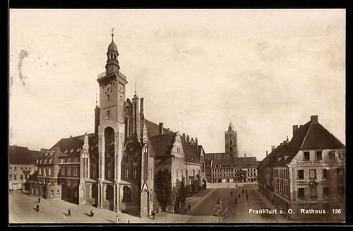 Ansichtskarte frankfurt oder - frankfurt, /oder