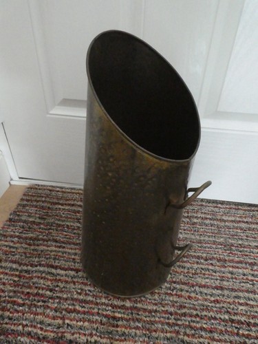Vintage messing kamin - vintage,