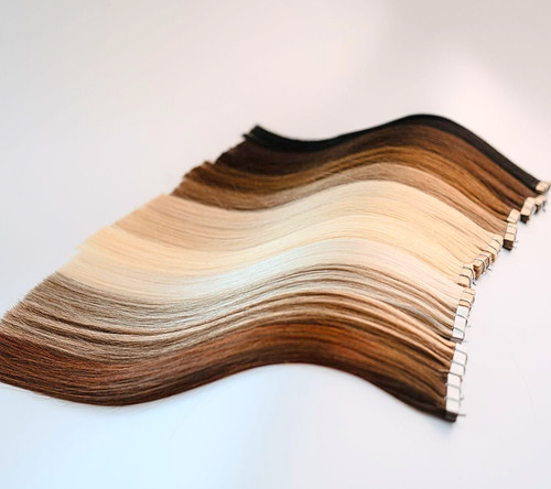 Tape extensions hair - tape,