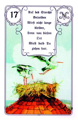 Lenormand wahrsagekarten rote - wahrsagekarten,