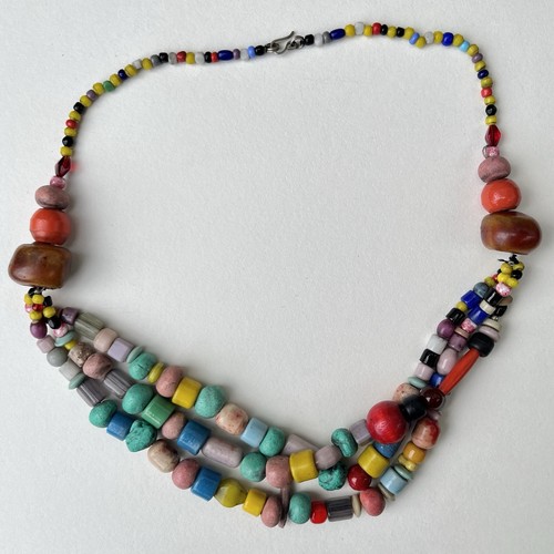 Ethno kette collier - kette,