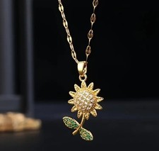 Goldene Damen Halskette