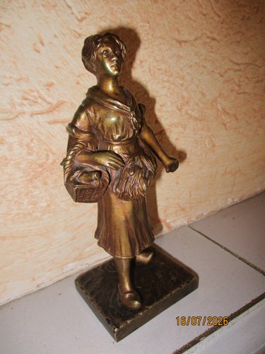 Rene varnier bronze mädchen - varnier,