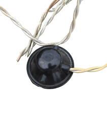 Alter Antik RFT Bakelit Kopfhörer ? Einzelteil mit Kabel von Telefon Telegraph