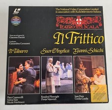 2er Laserdisc - Il Trittico -