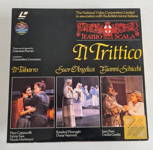 2er laserdisc trittico - laserdisc,