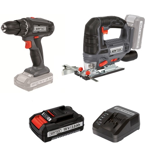 Kraftixx einhell 18v set - by,