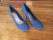 Tanaris Pumps 39 "Denim&Kork"
