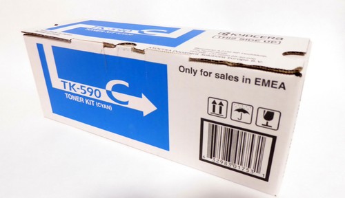 Toner kyocera 590c cyan - toner,