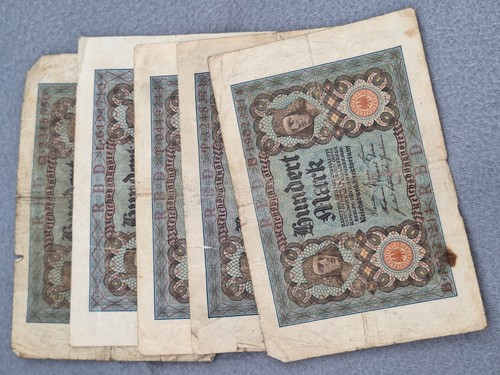 Alte reichsbanknoten deutsches - reichsbanknoten,