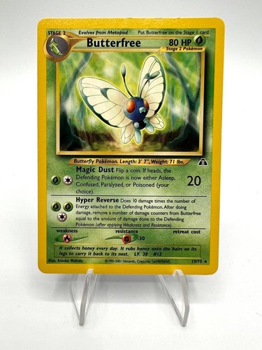 Pokemon butterfree holo - butterfree,