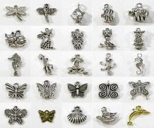 Metall Anhänger Perlen