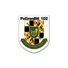 Aufkleber/Sticker PzGrenBtl